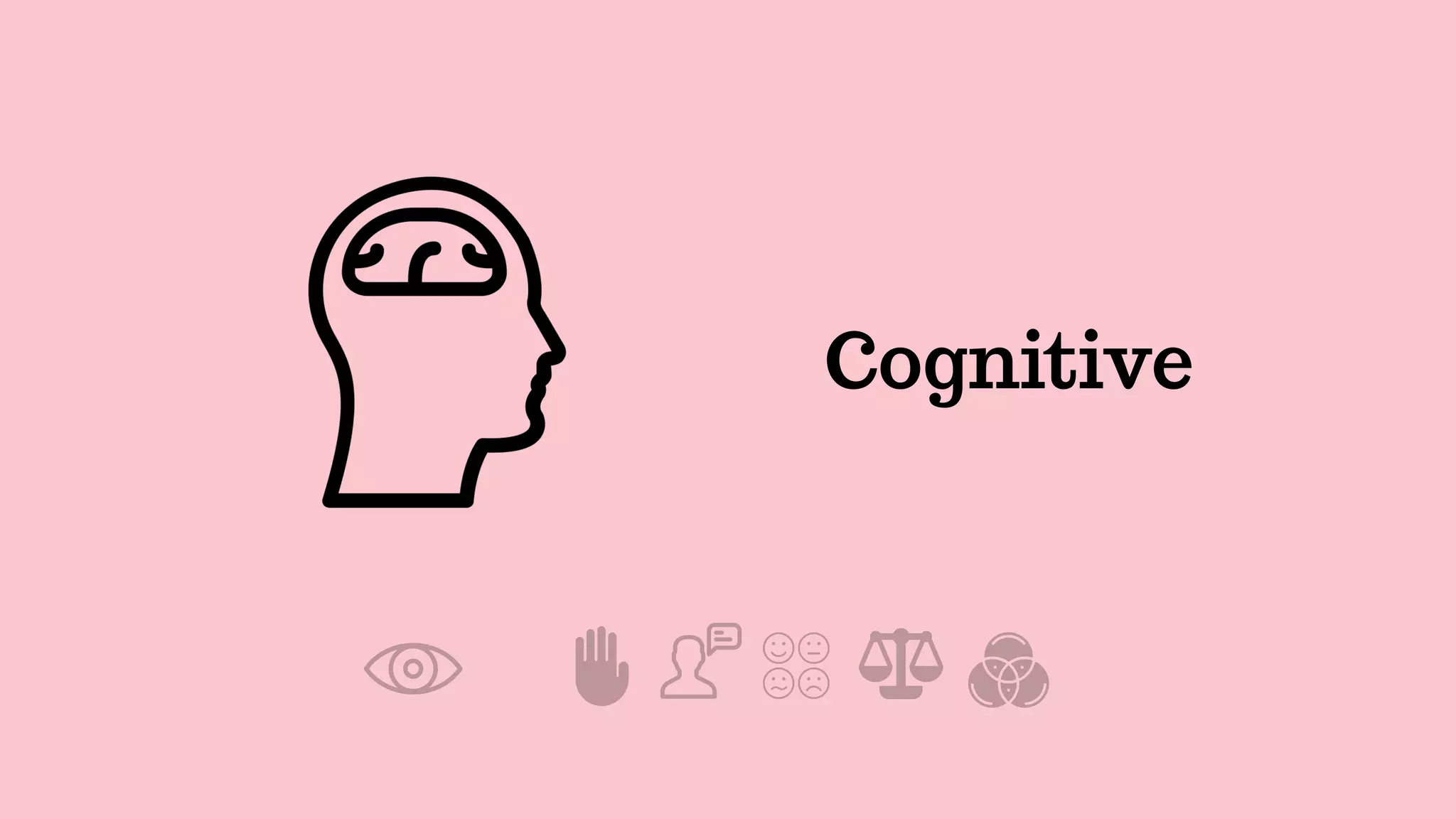 Cognitive
 