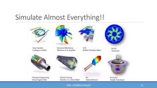 Simulate Almost Everything!!
11
ENG. LOUBNA KHALED
 