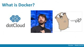 Docker - Walid Ashraf
What is Docker?
 