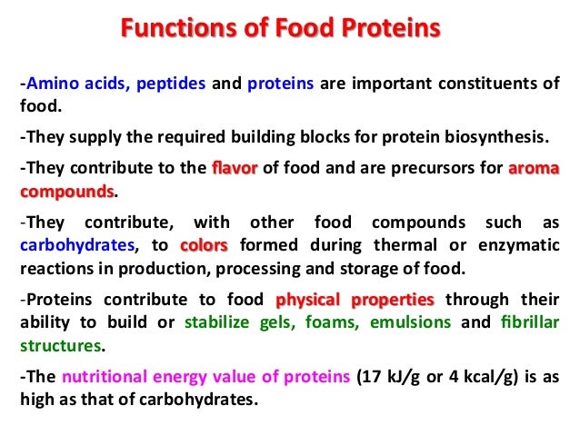introduction to food proteins the building blocks of proteins are