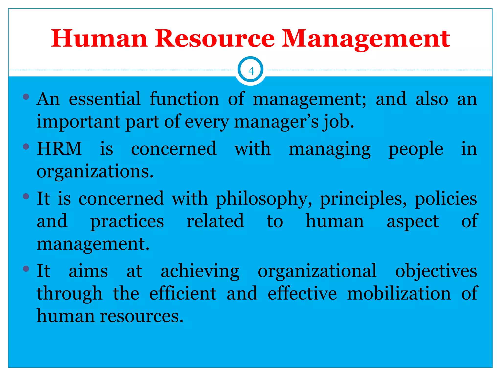 1. introduction to hrm | PPT