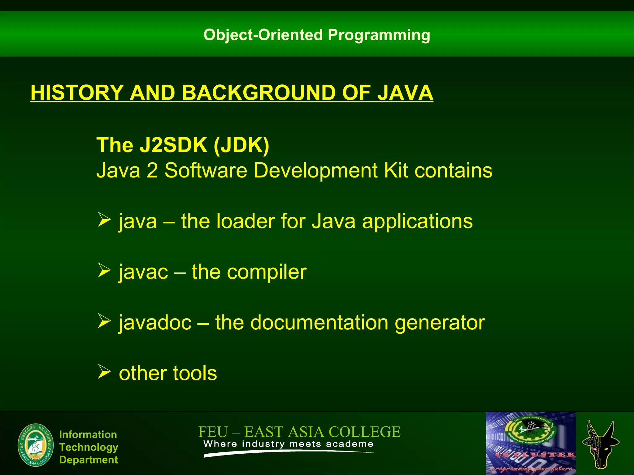 1 introduction to java technology | PPT