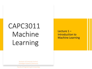 1 - Introduction to Machine Learning.pdf