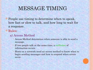 Show Message Timing Methods Dialog 1 introduction to-networking | PPT