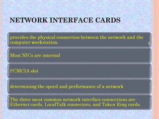 NETWORK INTERFACE CARDS




                          50
 