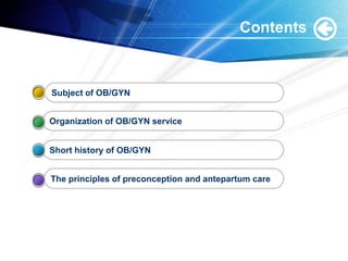 1. Introduction to obstetrics | PPTX