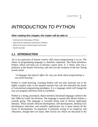 Introduction to Python | PDF