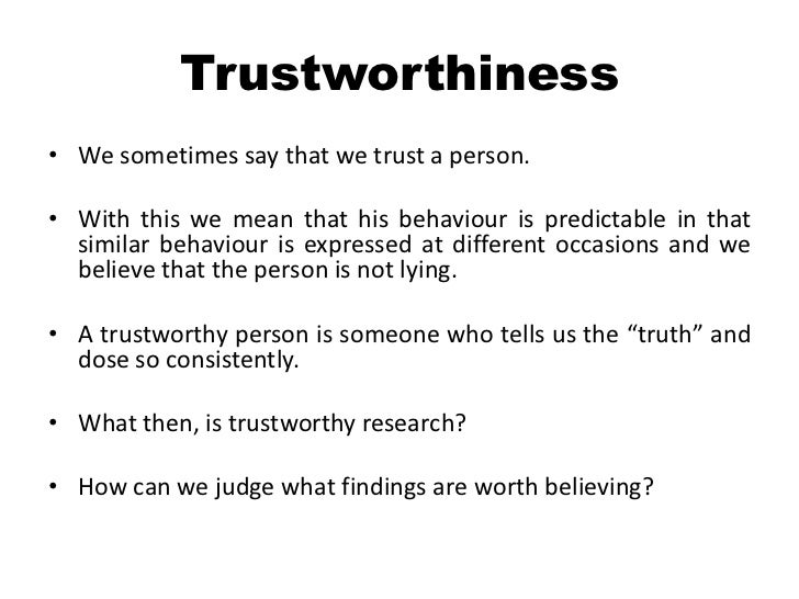 trustworthiness and credibility in qualitative research trustworthiness and credibility in qualitative research