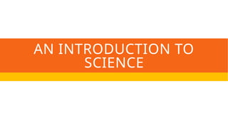Science, Technology and Society (Chapter 1 - Introduction to Science ...