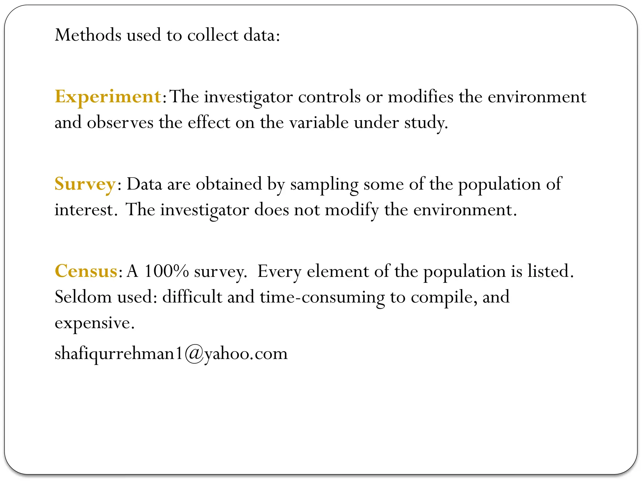 1 introduction to statistics ppt xv pptx