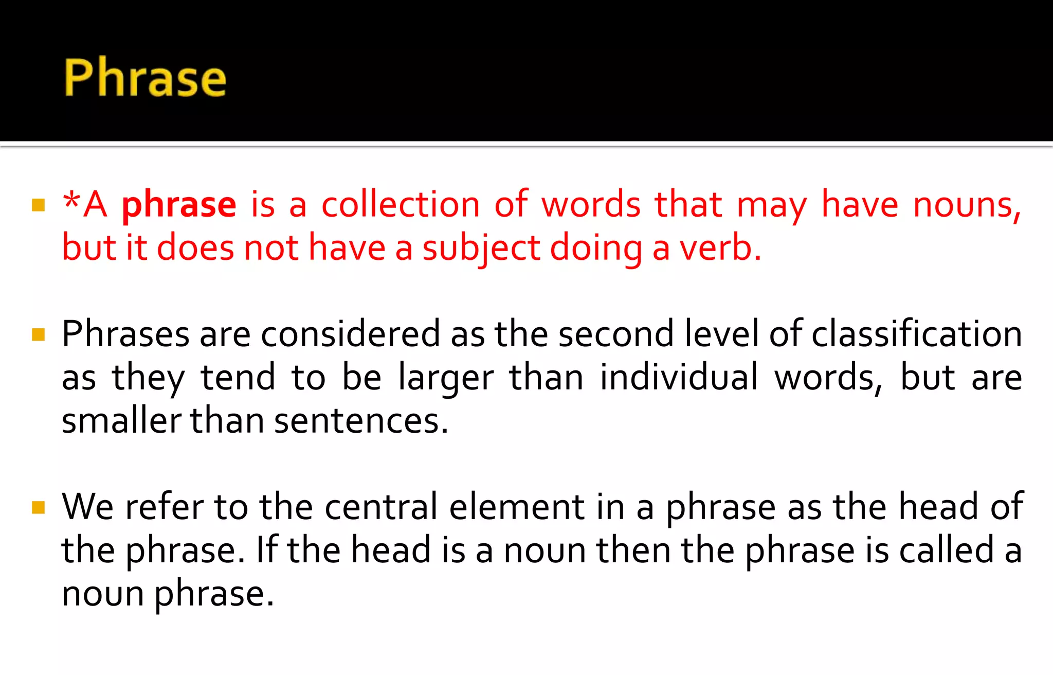 Introduction to syntax | PPTX
