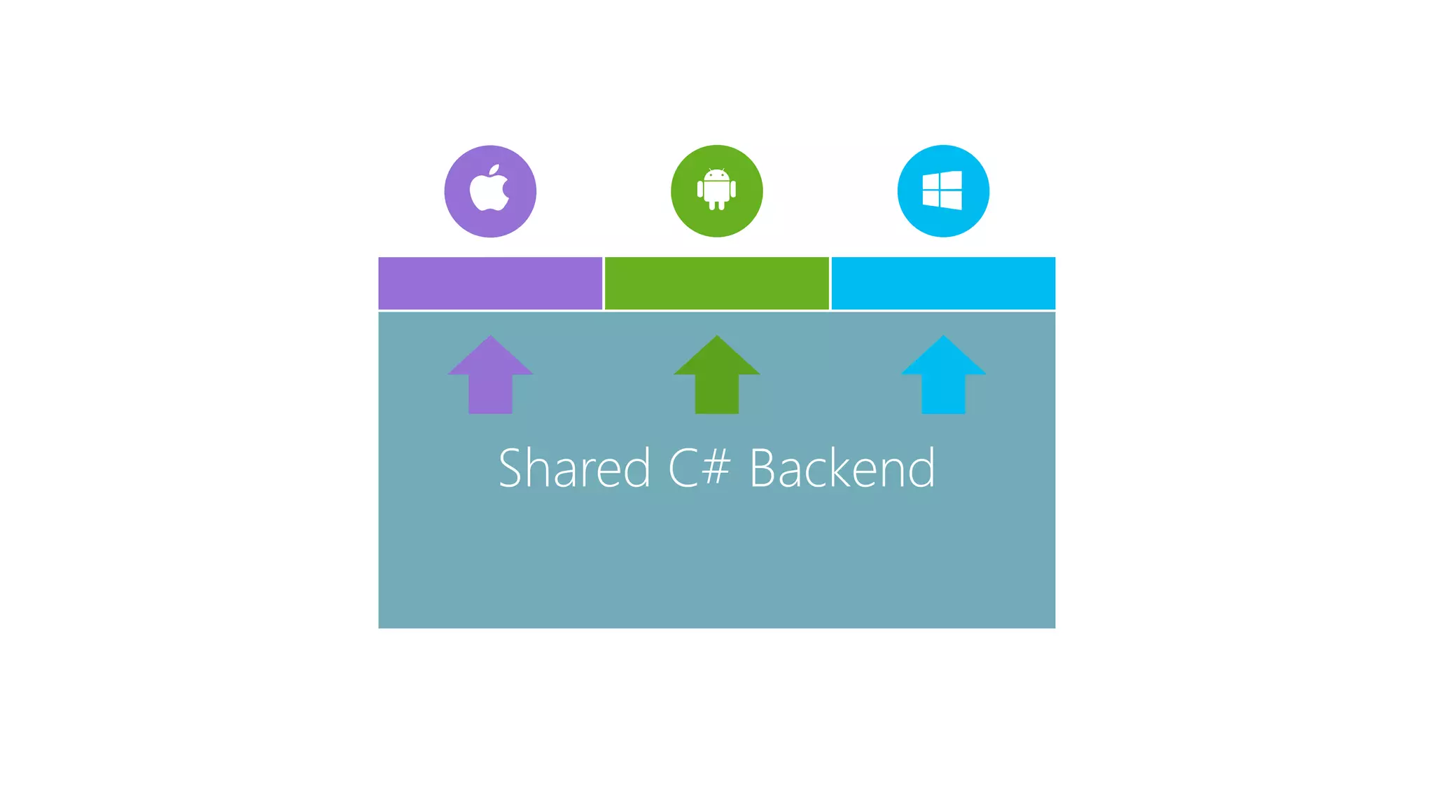 Shared C# Backend
 