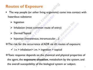 1- Introductory toxicology-pdf for pharmacy student | PDF