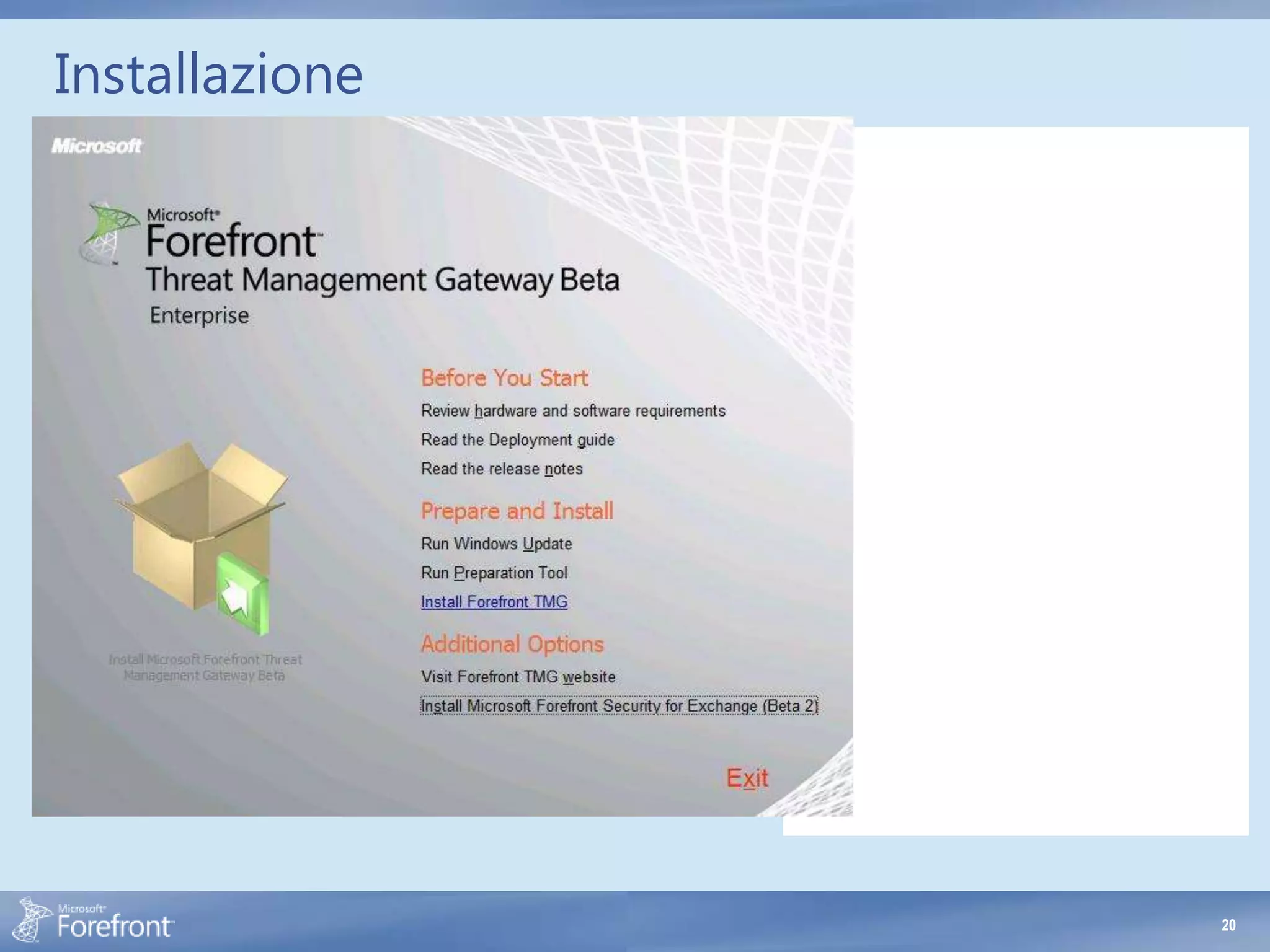 Installazione




                20
 