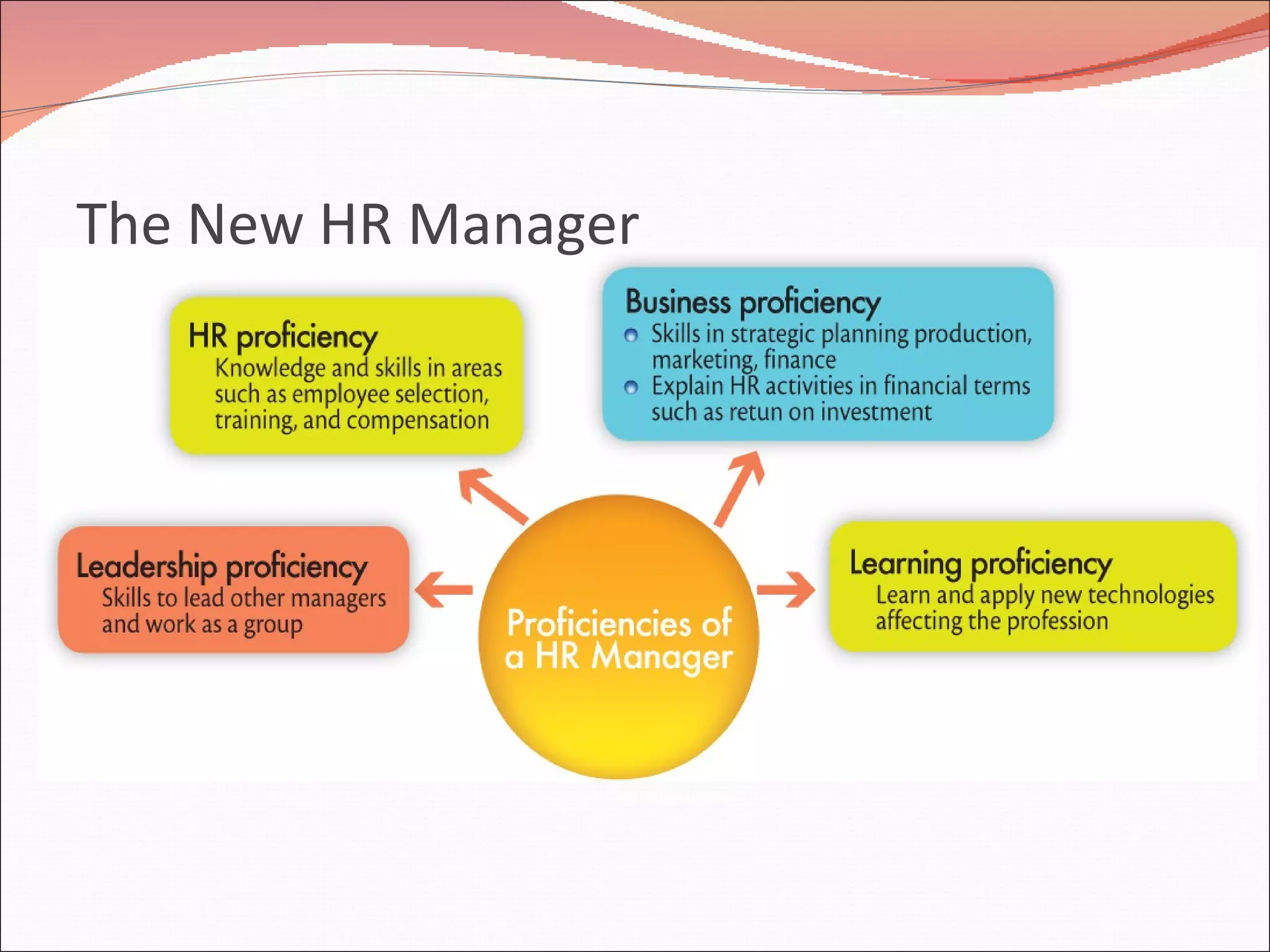 The New HR Manager
 