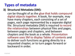 Introduction to Metadata | PPTX