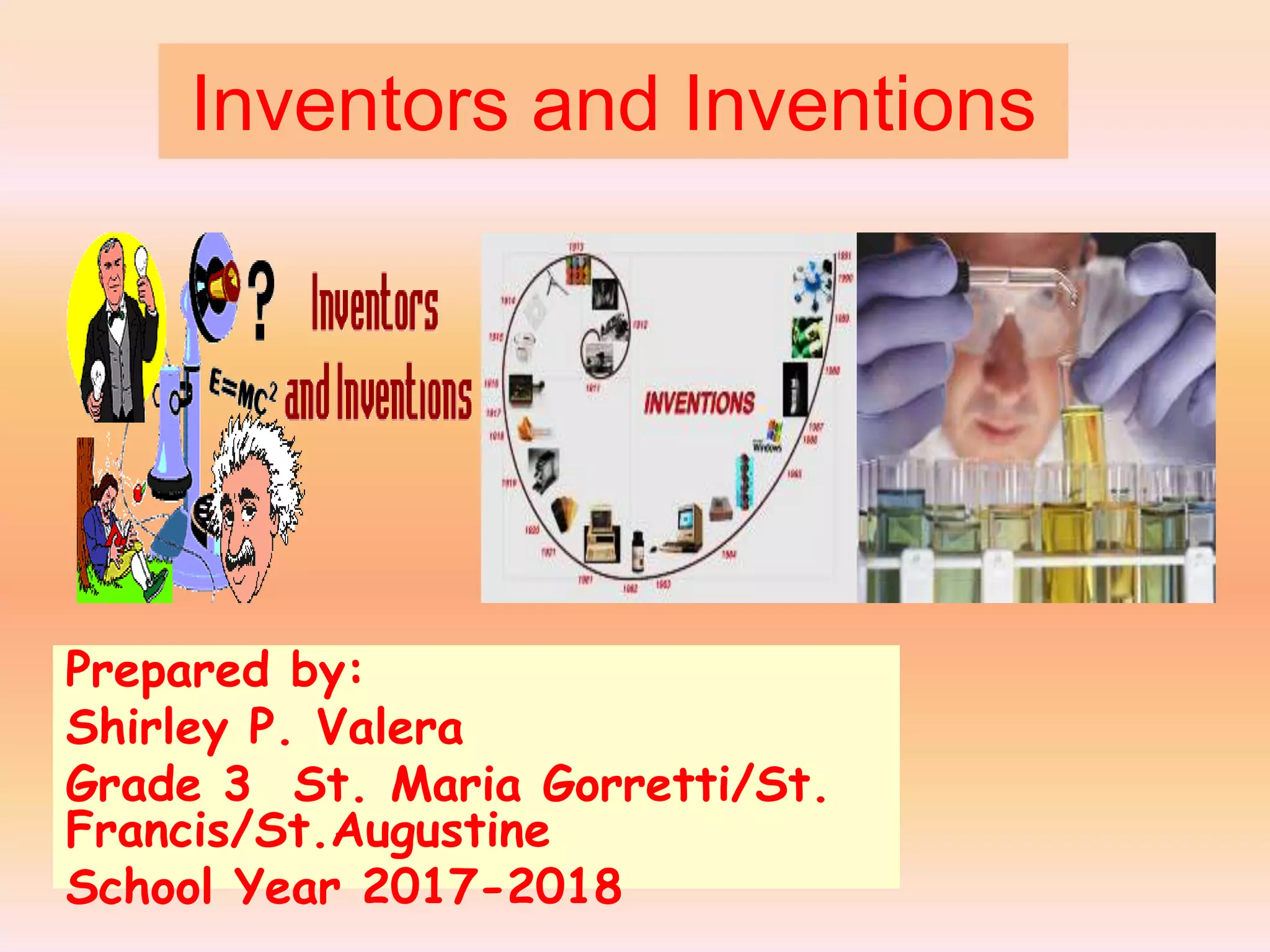 #1 inventors & inventions-grade 3- 1 | PPTX | Computing | Technology ...
