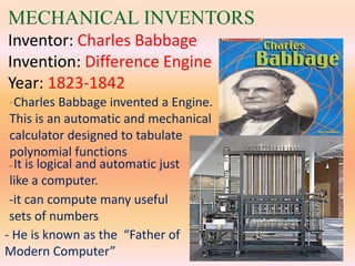 #1 inventors & inventions-grade 3- 1 | PPTX | Computing | Technology ...
