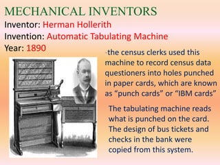 #1 inventors & inventions-grade 3- 1 | PPTX | Computing | Technology ...