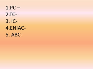 #1 inventors & inventions-grade 3- 1 | PPTX | Computing | Technology ...