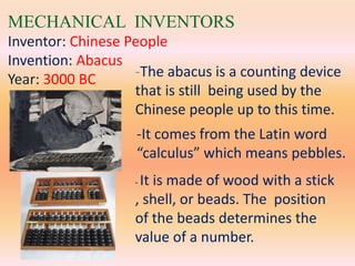 #1 inventors & inventions-grade 3- 1 | PPTX