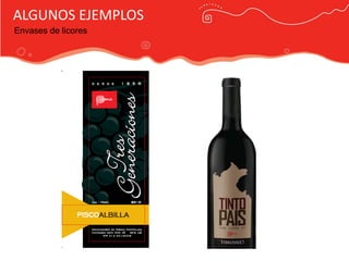 ALGUNOS EJEMPLOS
Envases de licores




                     Publicidad Marca País
 
