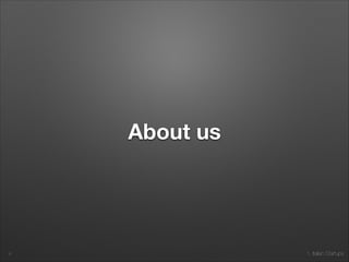 1. Italian Startups
About us
4
 