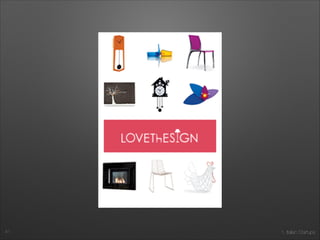 1. Italian Startups
Moleskine
41
http://en.wikipedia.org/wiki/Moleskine#History
In 2006 the French investment fund Société Générale Capital
purchased Modo & Modo SpA, and invested in its expansion. The
company name changed to Moleskine Srl. !
In July 2012 Moleskine collections were distributed in 22,000
stores across 95 countries.!
In 2011, Moleskine production extended to new categories with the
new writing, travelling and reading collections, launched at the
Milan Design Week 2011.!
In March 2013 the company announced that it will go public at the
Milan, Italy, stock exchange.
 