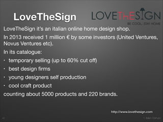 1. Italian Startups42
 