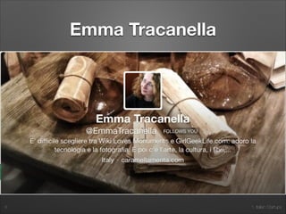 1. Italian Startups
Emma Tracanella
6
 