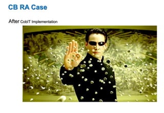 CB RA Case 
After CobIT Implementation 
 