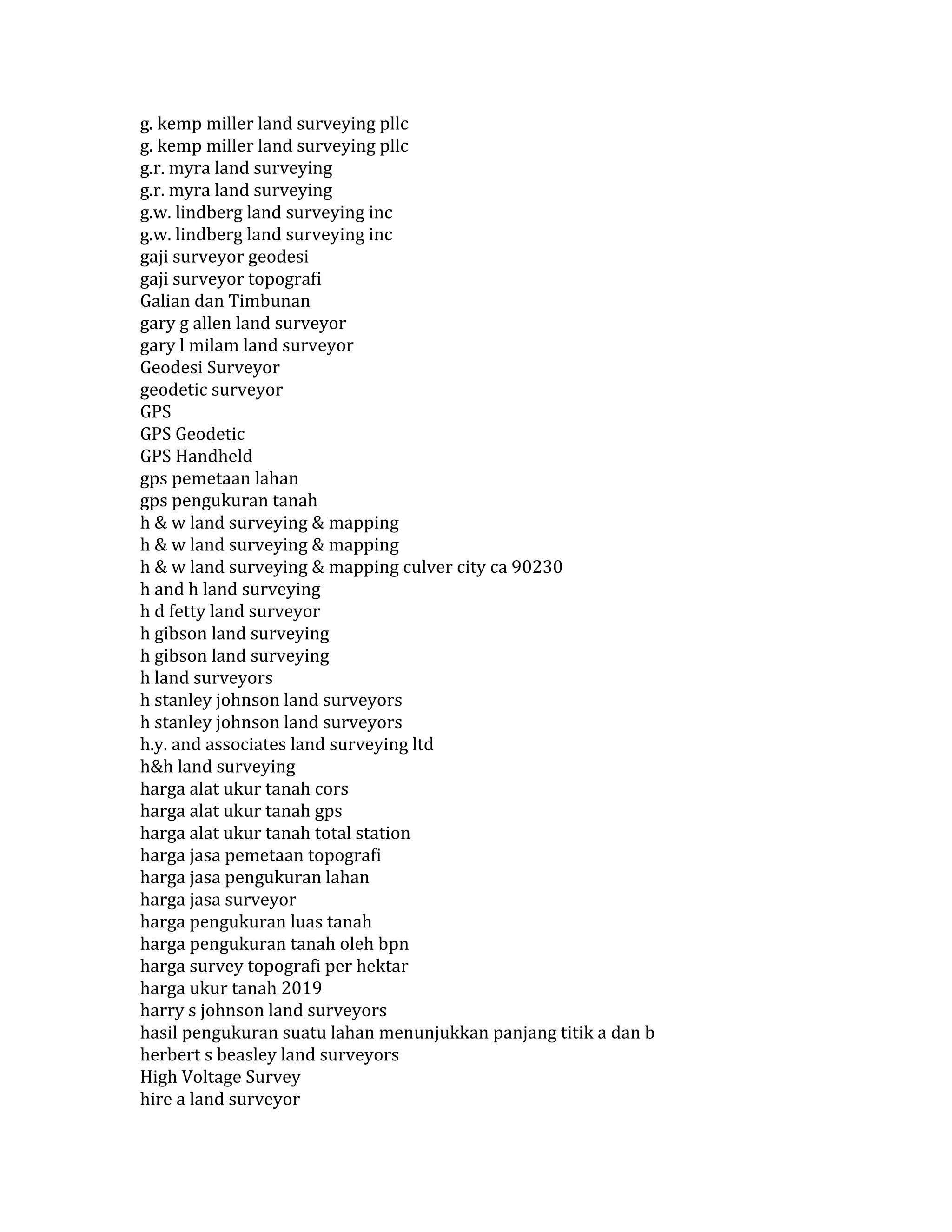 Jasa Survey Surveyor Service Land Survey Jasa Pemetaan Ukur T…