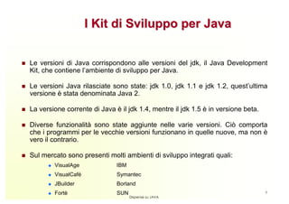 Versioni Di Java Linguaggio Java | PDF