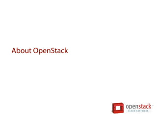 About OpenStack
 