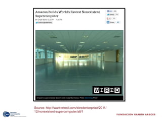 Source: http://www.wired.com/wiredenterprise/2011/
12/nonexistent-supercomputer/all/1
 