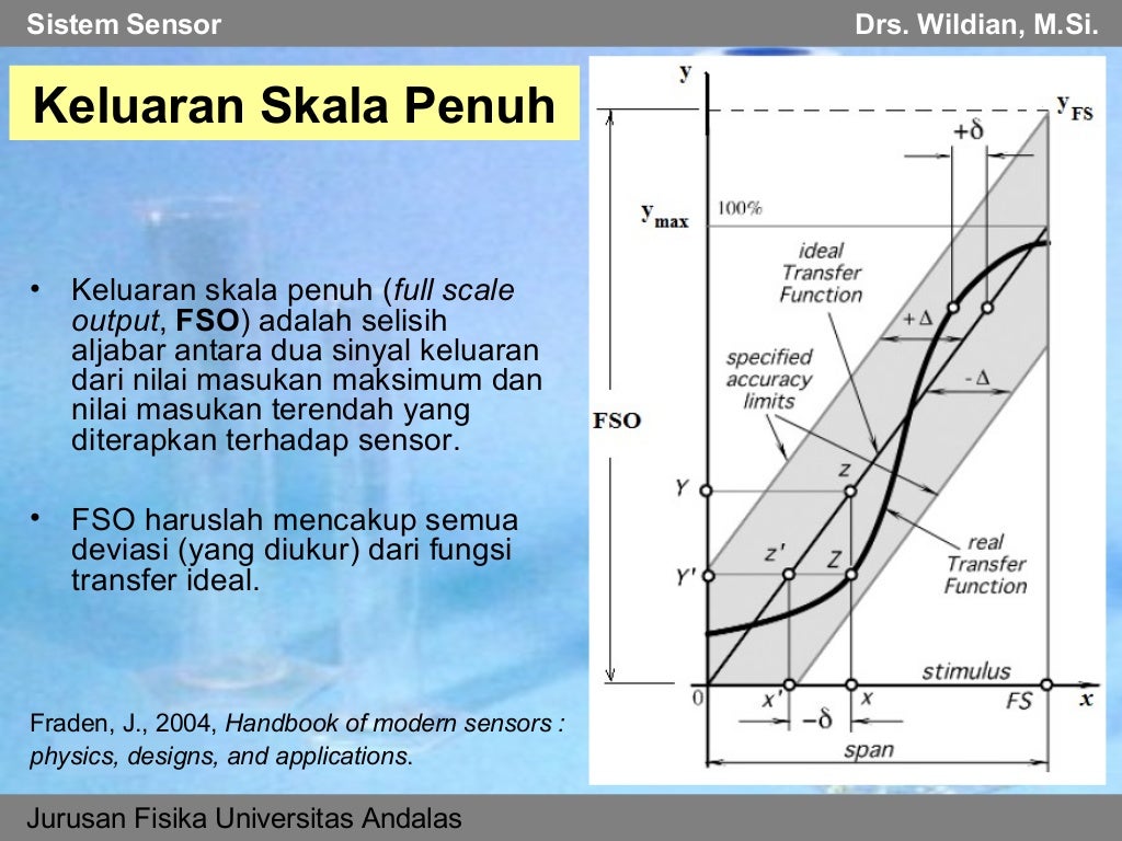 1 karakteristik sensor