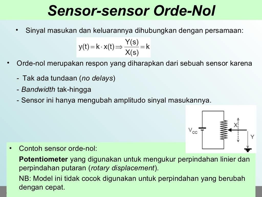 1 karakteristik sensor