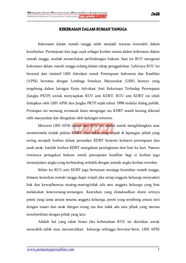 1 kekerasan dalam rumah tangga 