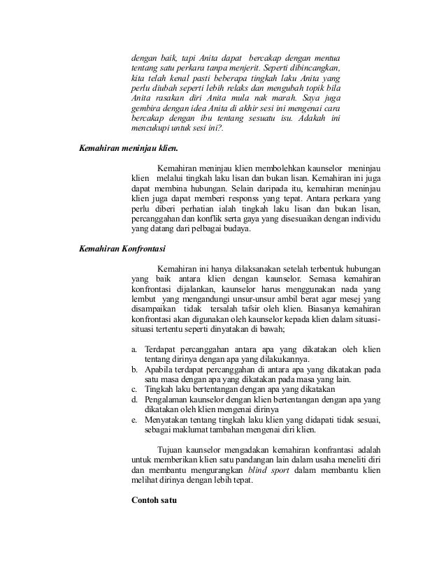 1 Kemahiran Asas Kaunseling