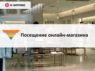 Посещение онлайн-магазина
 