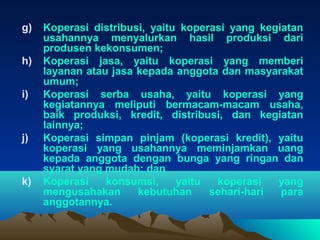 Landasan konstitusional dalam gerakan koperasi indonesia adalah