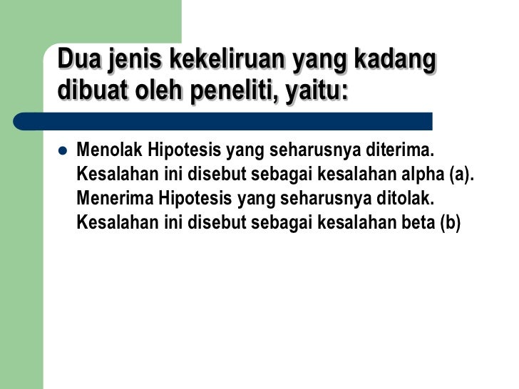 Hipotesis