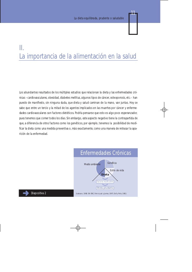 La Dieta Equilibrada Prudente O Saludable
