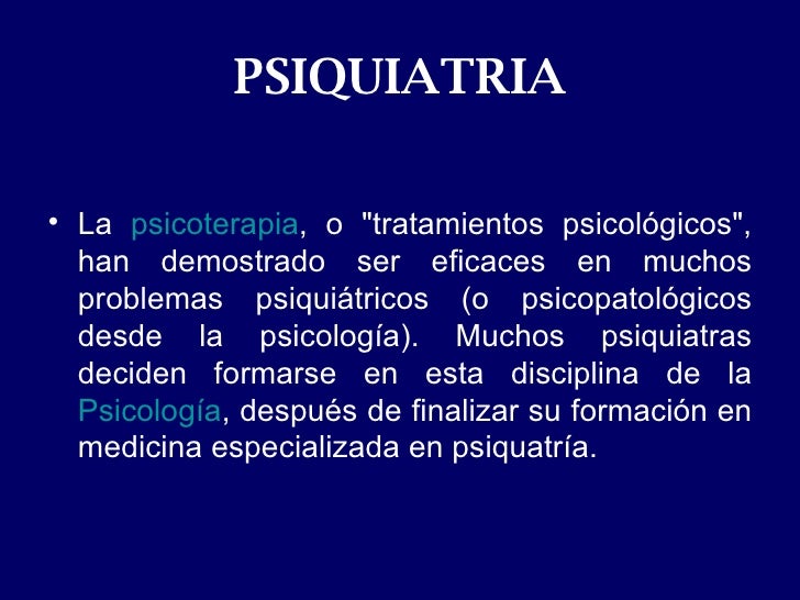 1. la historia de la psiquiatria.