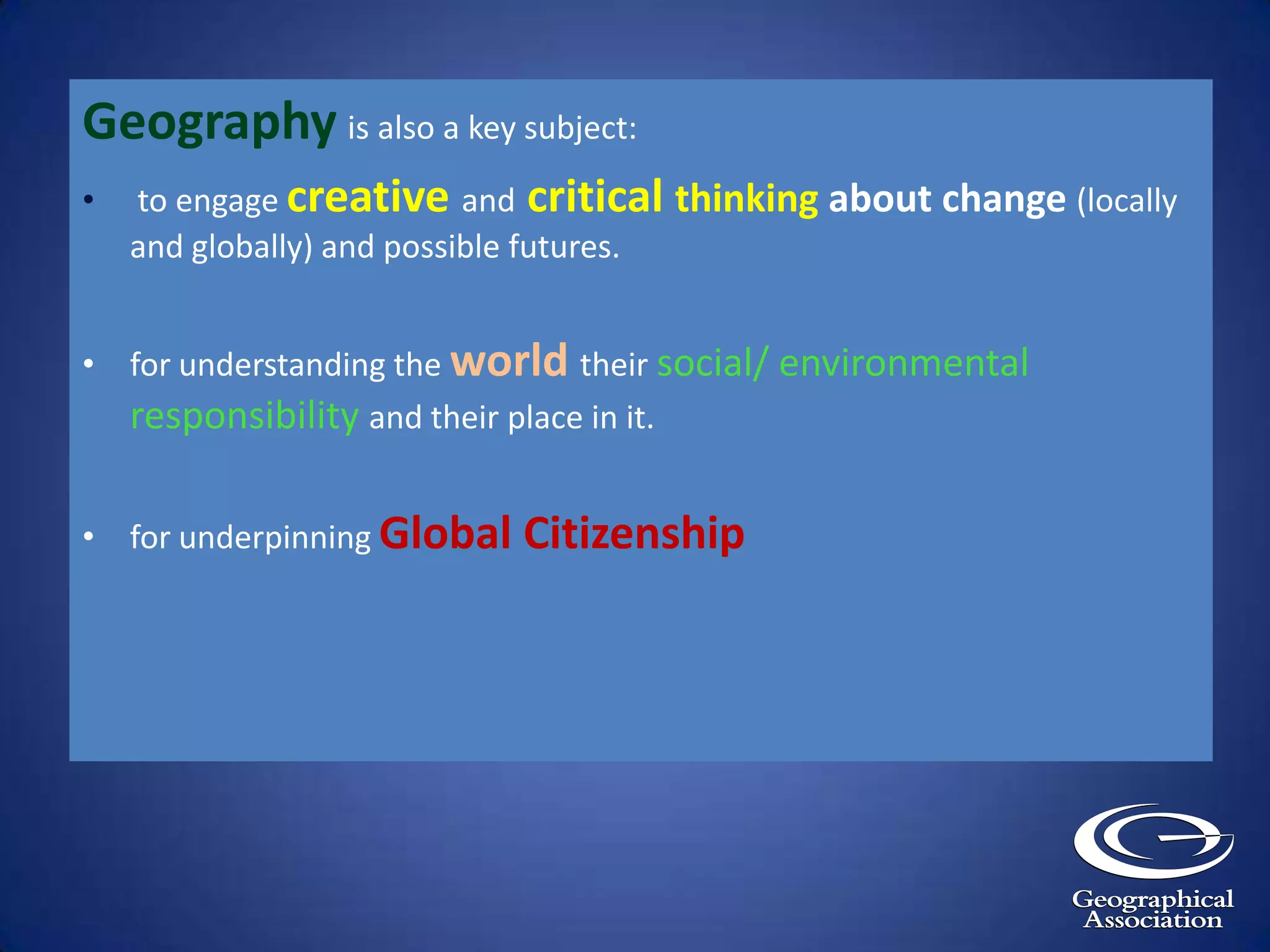 ... and about the world we live inThe Physical world: What is the world (and this place) made of? Why do things move? What becomes of things?The Human world: Who decides on who gets what, and why? What is fair? How do we handle differences of opinion?