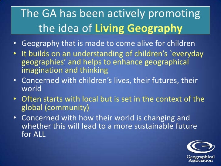 Leading The Way In Primary Geography