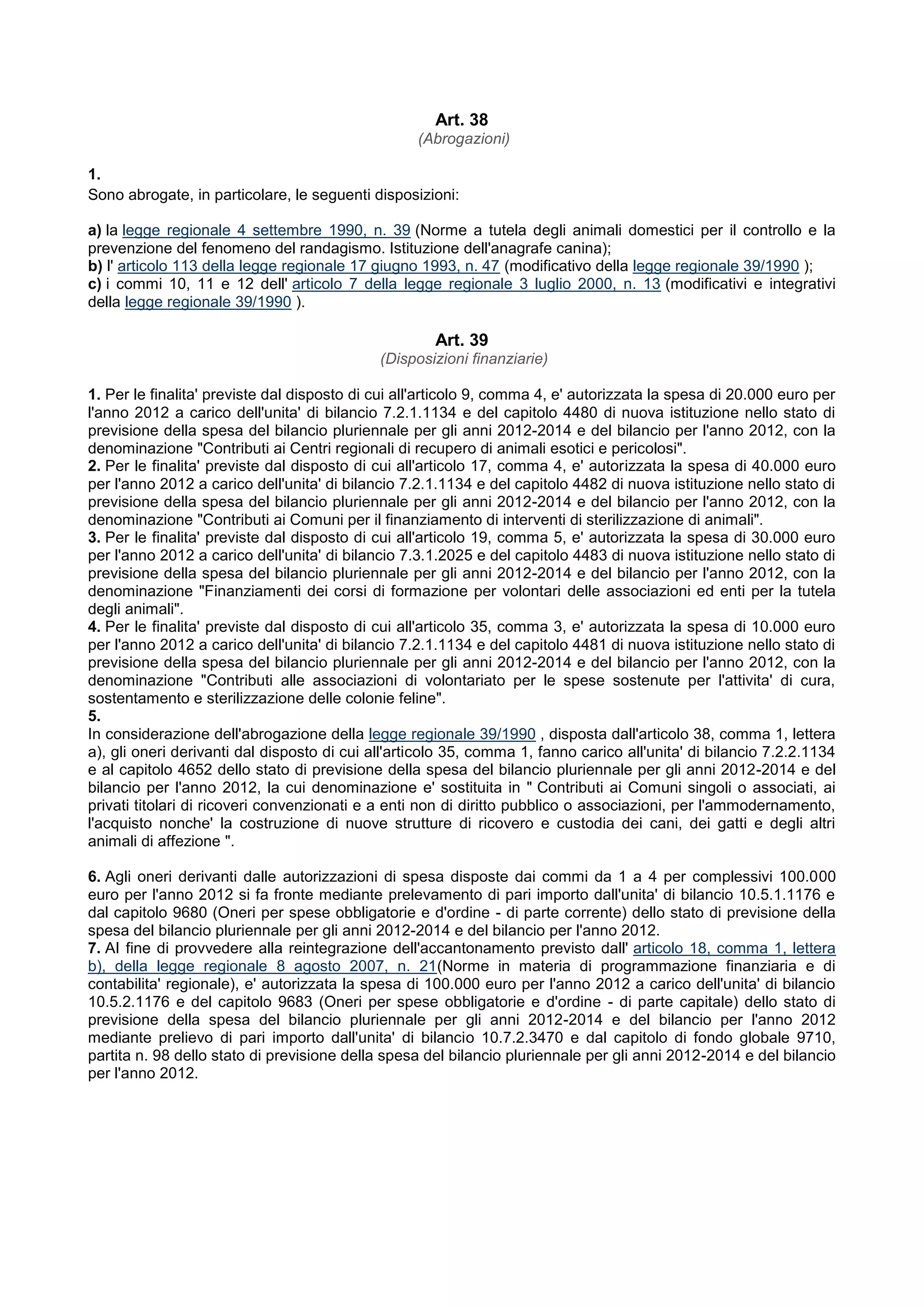 art 80 legge 388 del 2000
