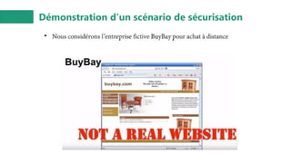 Démonstration d’un scénario de sécurisation
 