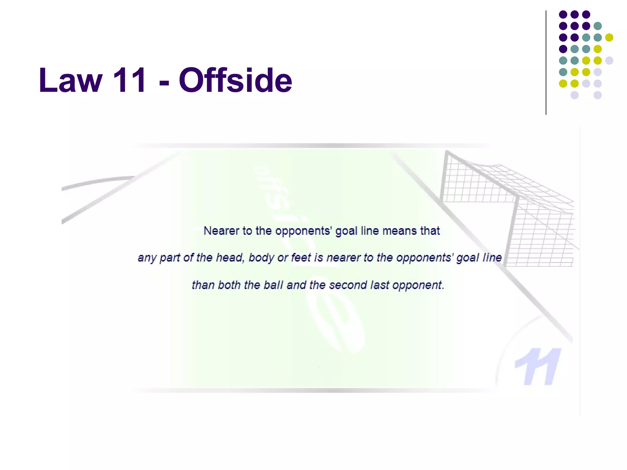 Law 11 - Offside 