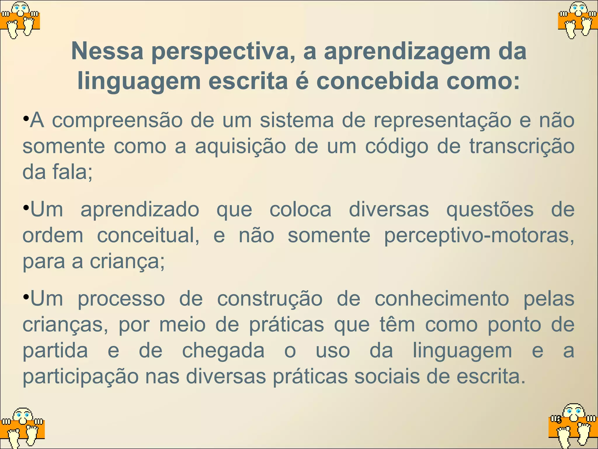 1 linguagem oral e escrita na educação infantil | PPT